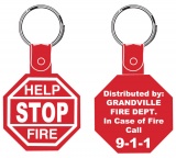 Stop Sign Keytags (Custom)